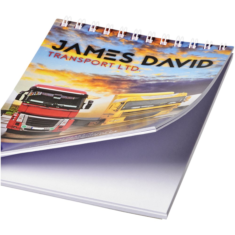 Desk-Mate® A6 Notizbuch mit Spiralbindung