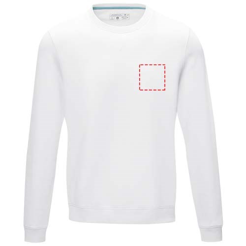 Jasper Pullover mit Rundhalsausschnitt aus GOTS- und GRS-zertifiziertem Bio-Material für Herren