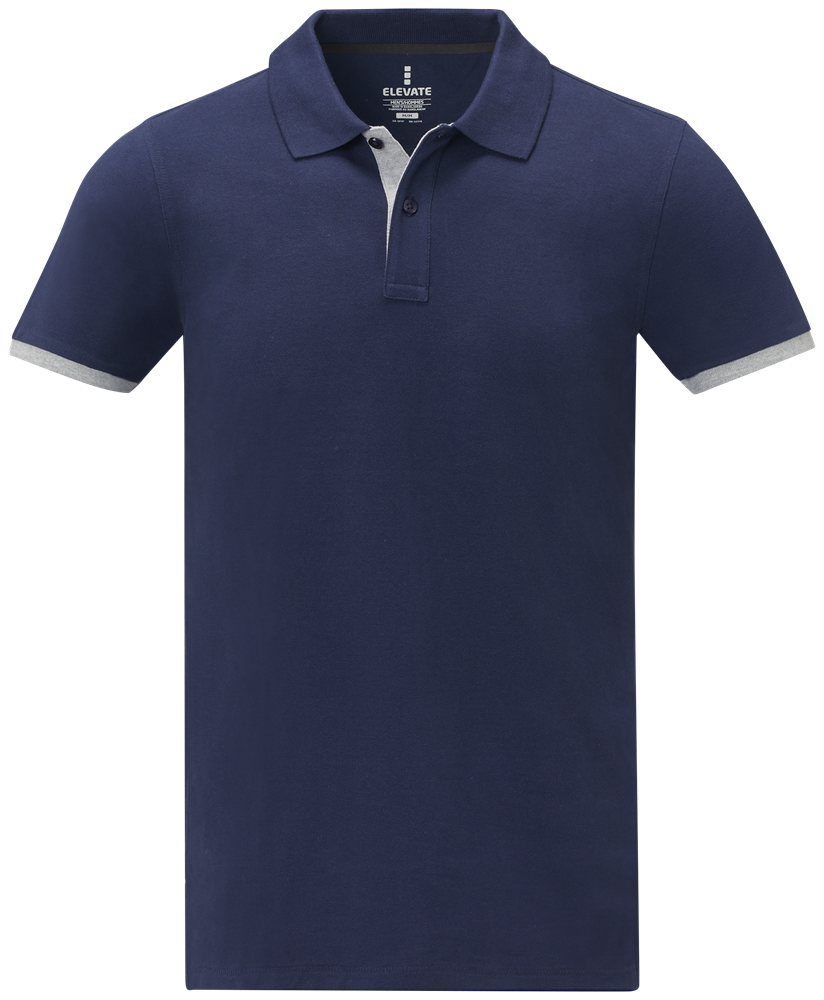Morgan Polo für Herren, zweifarbig
