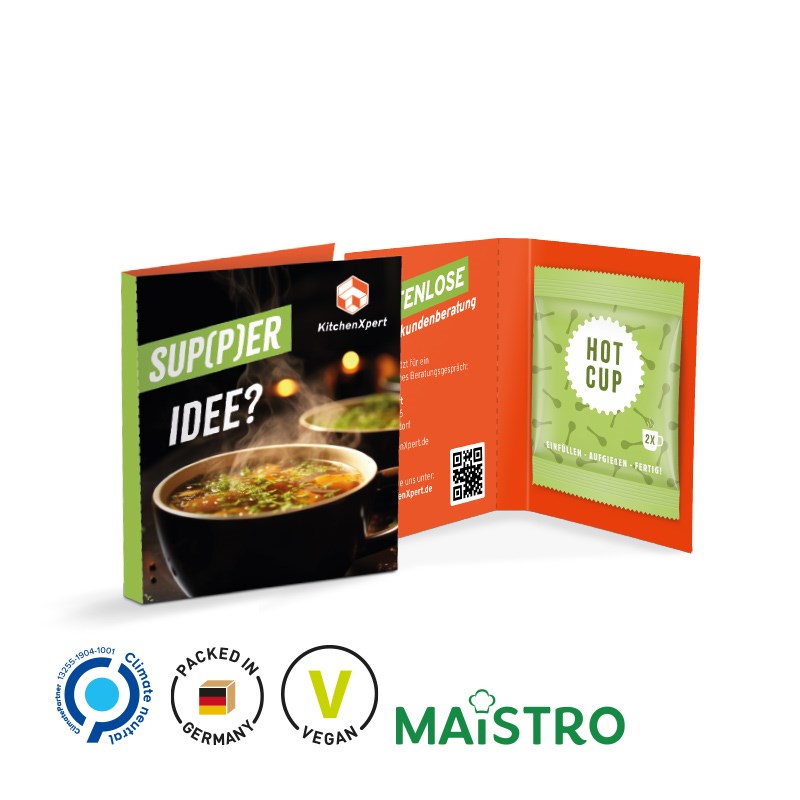 Werbekarte Midi, Suppe