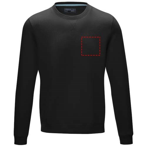 Jasper Pullover mit Rundhalsausschnitt aus GOTS- und GRS-zertifiziertem Bio-Material für Herren
