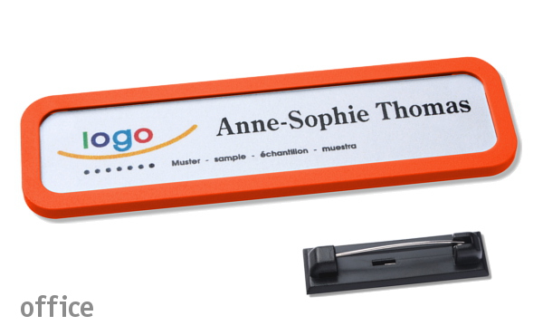 Namensschild office classic