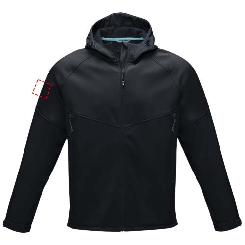 Coltan Softshelljacke aus recyceltem Material für Herren