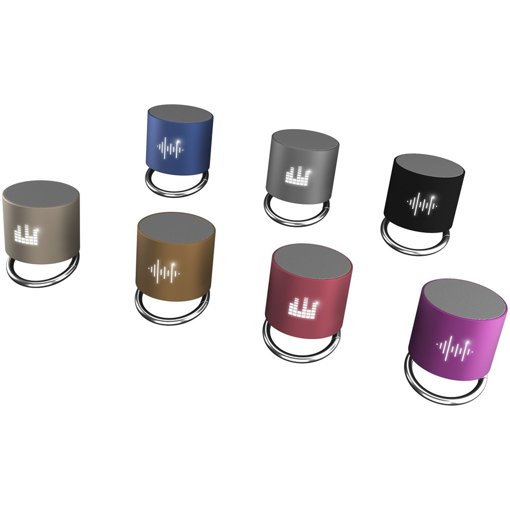 SCX.design S26 Lautsprecher Ring mit Leuchtlogo