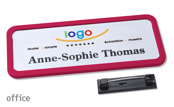 Namensschild office quick-print