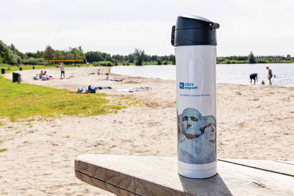 Easy Lock Vakuum-Flasche aus RCS recyceltem Stahl