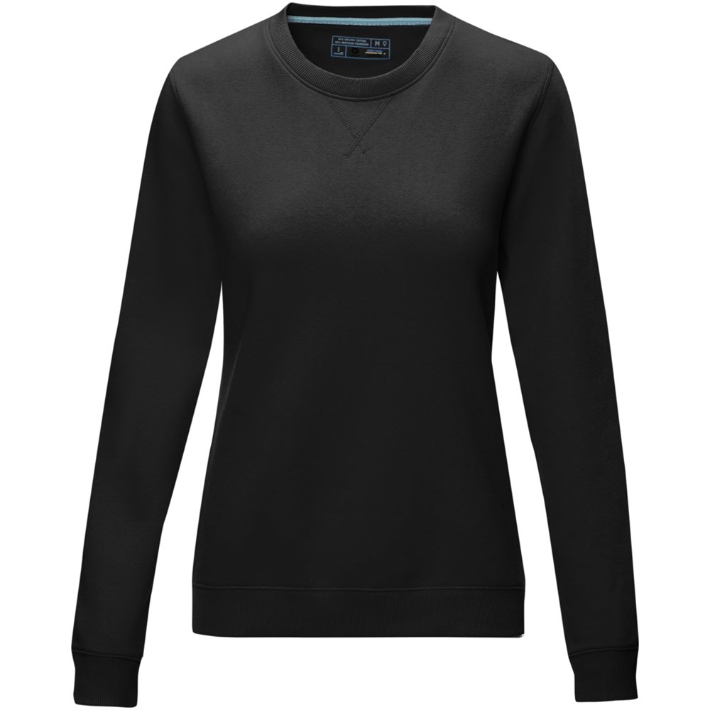 Jasper Pullover mit Rundhalsausschnitt aus GOTS- und GRS-zertifiziertem Bio-Material für Damen