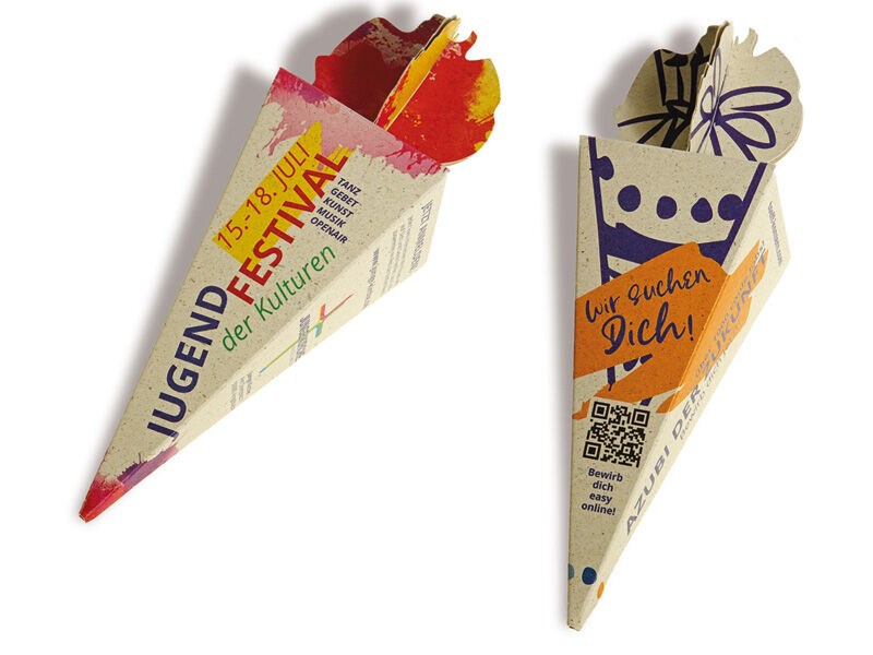 Zaubertüte (Graspapier) - Samenset, Pflanzset