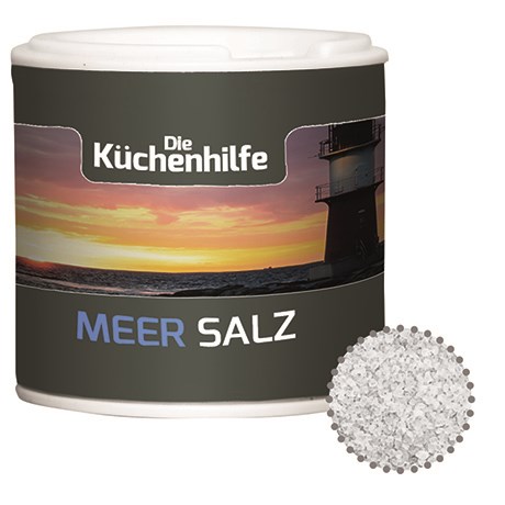 Meersalz, ca. 50g, Gewürzpappstreuer