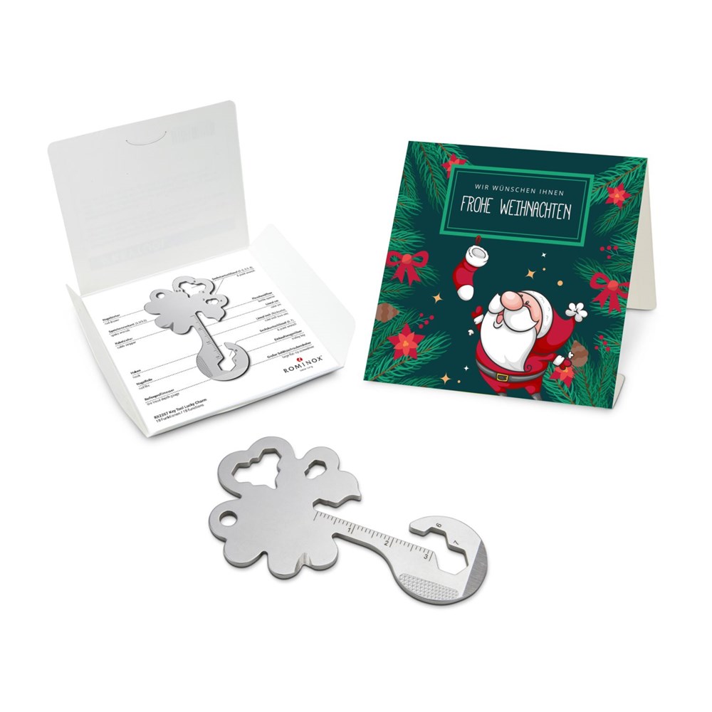 ROMINOX Key Tool im Motiv-Mäppchen Frohe Weihnachten