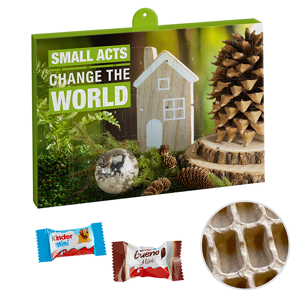 Premium Präsent-Adventskalender ECO, Kinder Mix
