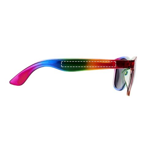 Sun Ray Regenbogen-Sonnenbrille