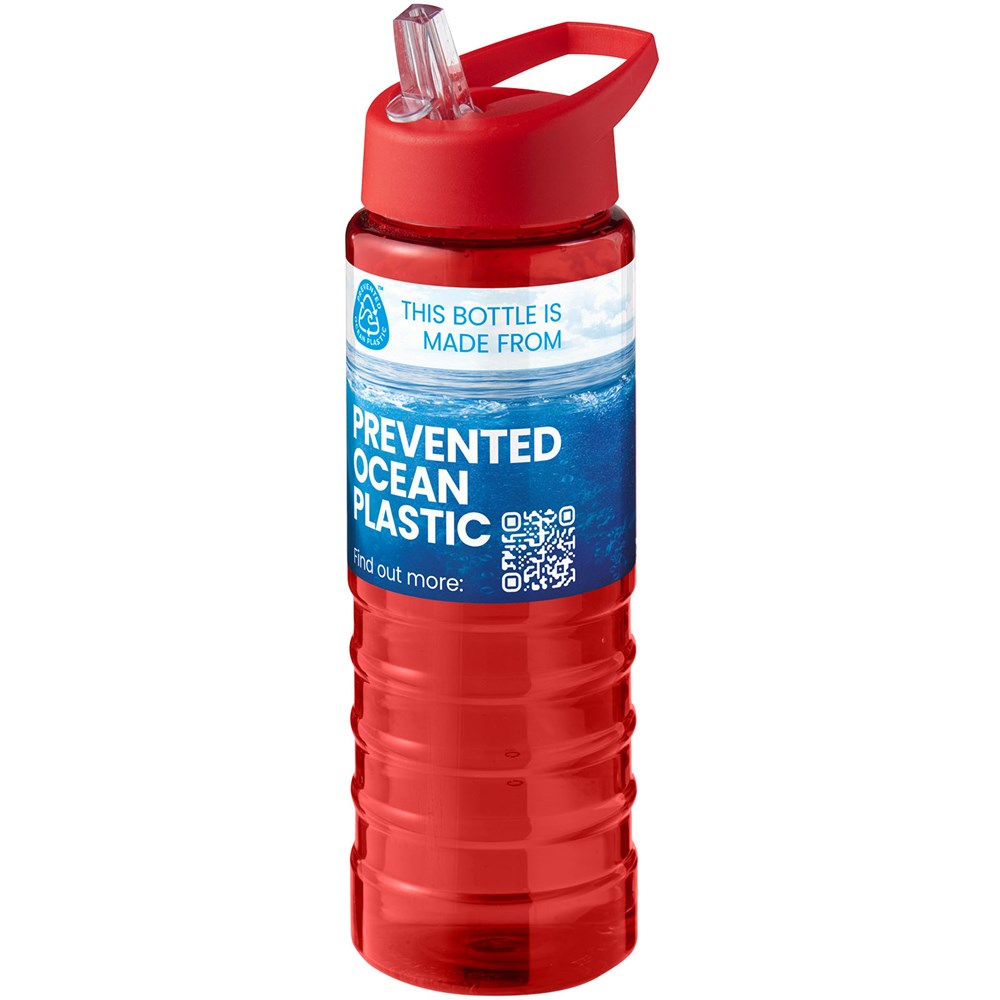 H2O Active® Eco Treble 750 ml Sportflasche mit Stülpdeckel