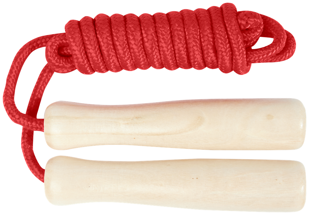 Jake Springseil mit Holzgriffen für Kinder