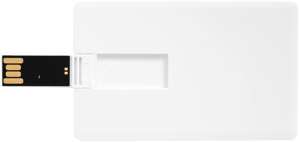 Slim 2 GB USB-Stick im Kreditkartenformat