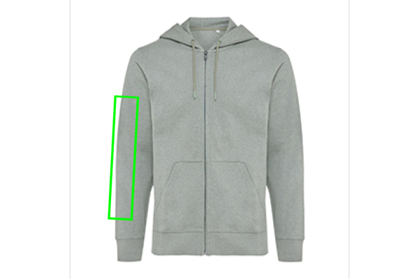 Iqoniq Abisko Zip-Kapuzenpullover aus recycelter Baumwolle