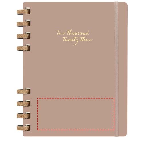 Moleskine 12M XL Hardcover Tagesplaner mit Spiralbindung