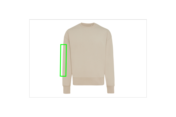 Iqoniq Kruger Relax-Rundhals-Sweater aus recycelt. Baumwolle