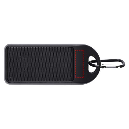 Omni 3 W IPX4 Bluetooth®-Lautsprecher aus recyceltem RCS Kunststoff