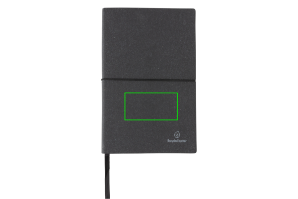A5 Notizbuch aus recyceltem Leder