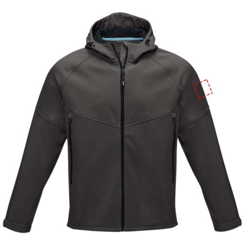 Coltan Softshelljacke aus recyceltem Material für Herren