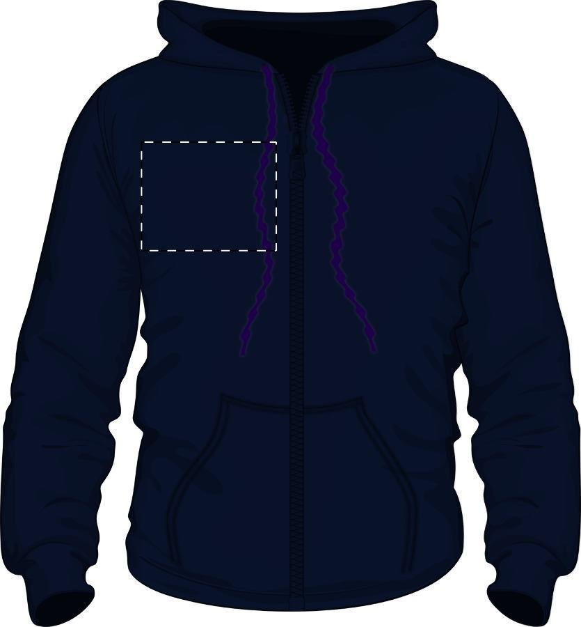 HB Zip Hooded - Sweatshirt