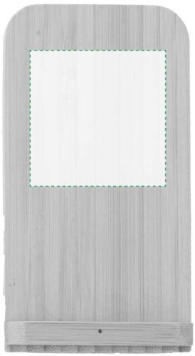 Wireless-Ladegerät aus Bambus Claudie