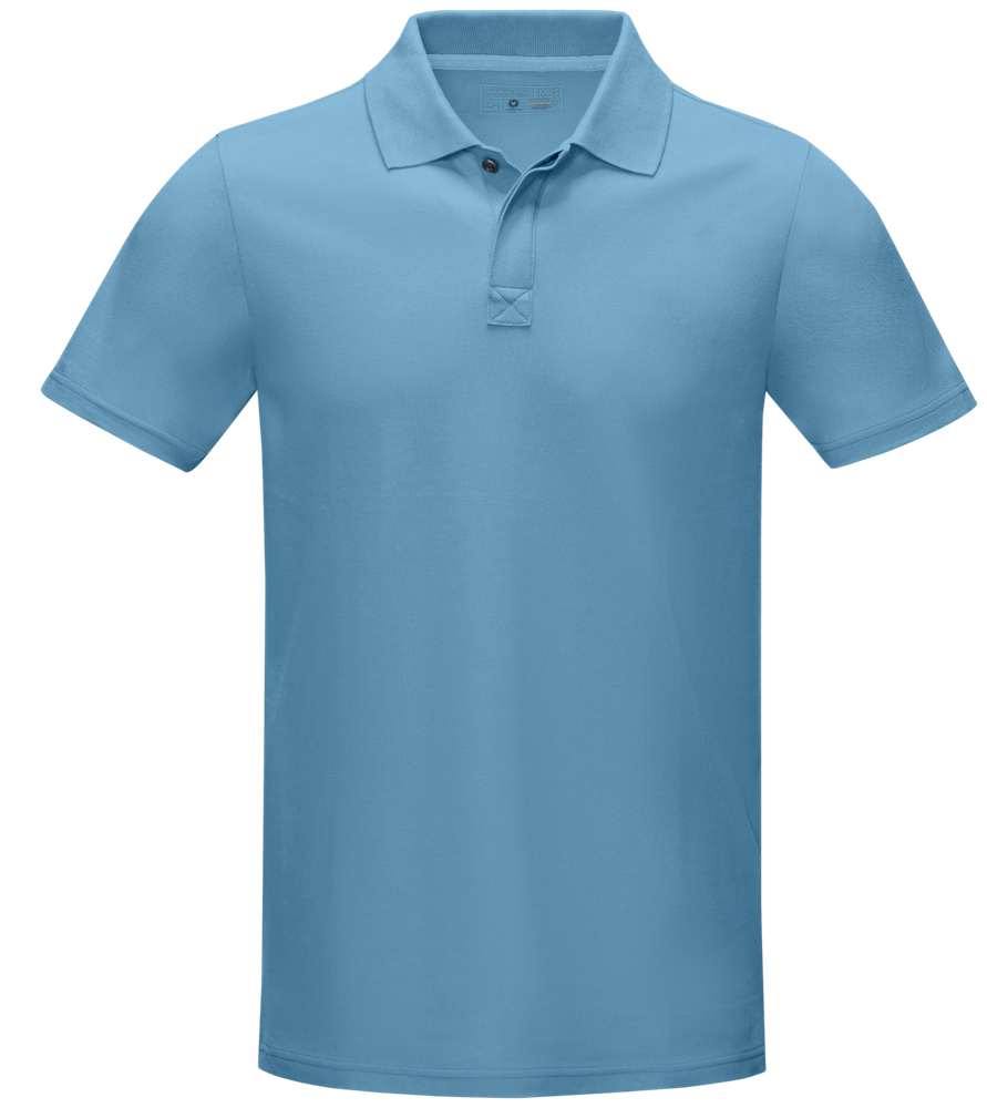 Graphite Poloshirt aus GOTS-zertifizierter Bio-Baumwolle für Herren