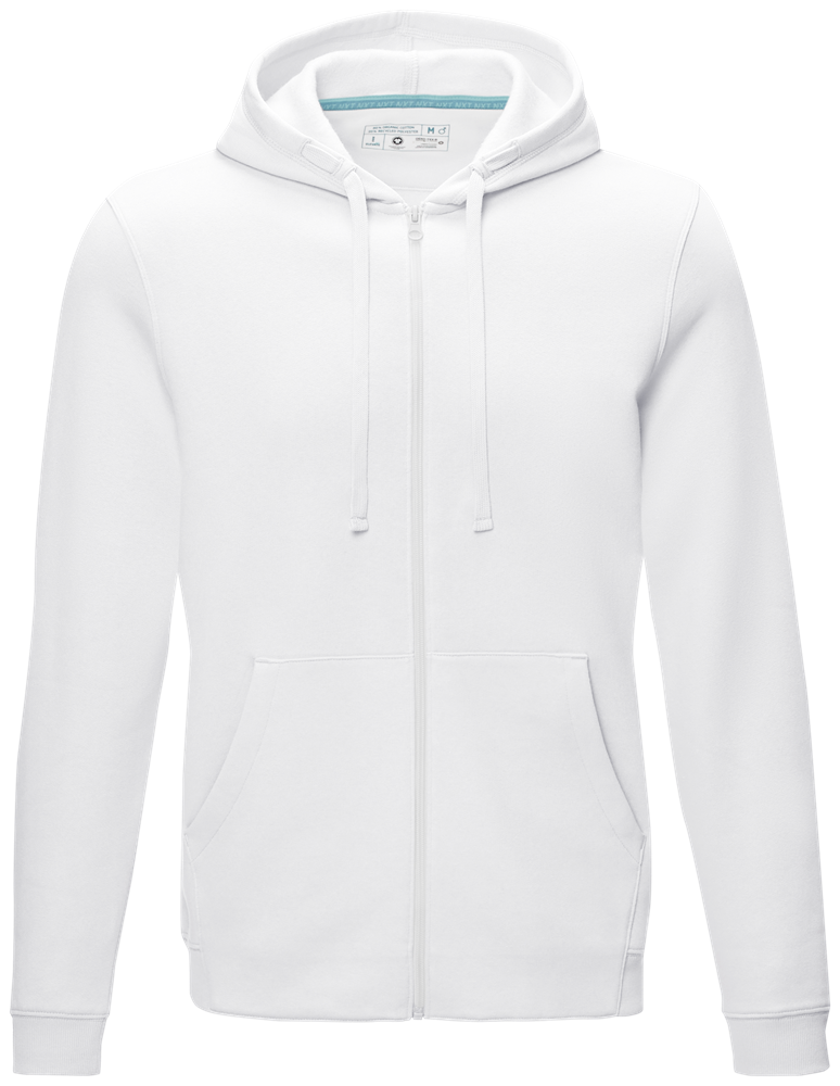 Ruby Hoodie mit durchgehendem Reißverschluss aus GOTS- und GRS-zertifiziertem Bio-Material für Herren