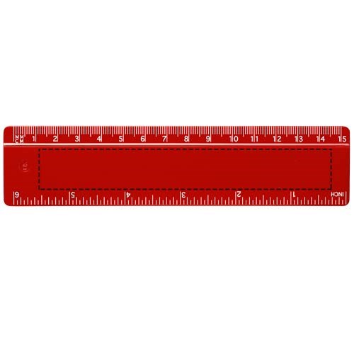 Refari 15 cm Lineal aus recyceltem Kunststoff