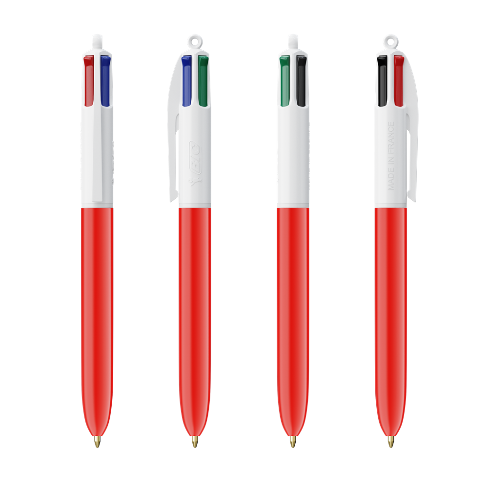 BIC® 4 Colours Kugelschreiber + Lanyard