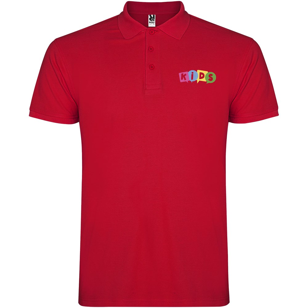 Star Poloshirt für Kinder