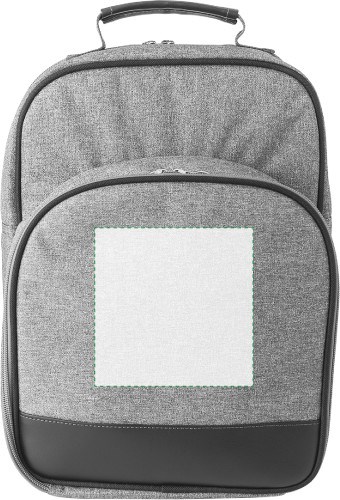 Picknick-Kühlrucksack aus Polycanvas Jolie
