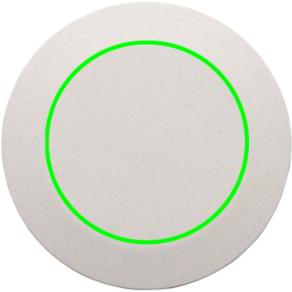 15W-Wireless-Fast-Charger aus recyceltem RCS-Kunststoff