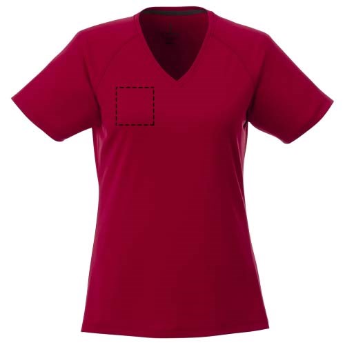 Amery T-Shirt mit V-Ausschnitt cool fit für Damen