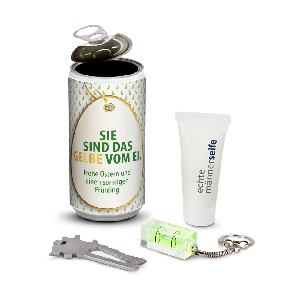 Männer-Geheimnis Ostern, das Nest in der Dose – verschiedene Designs