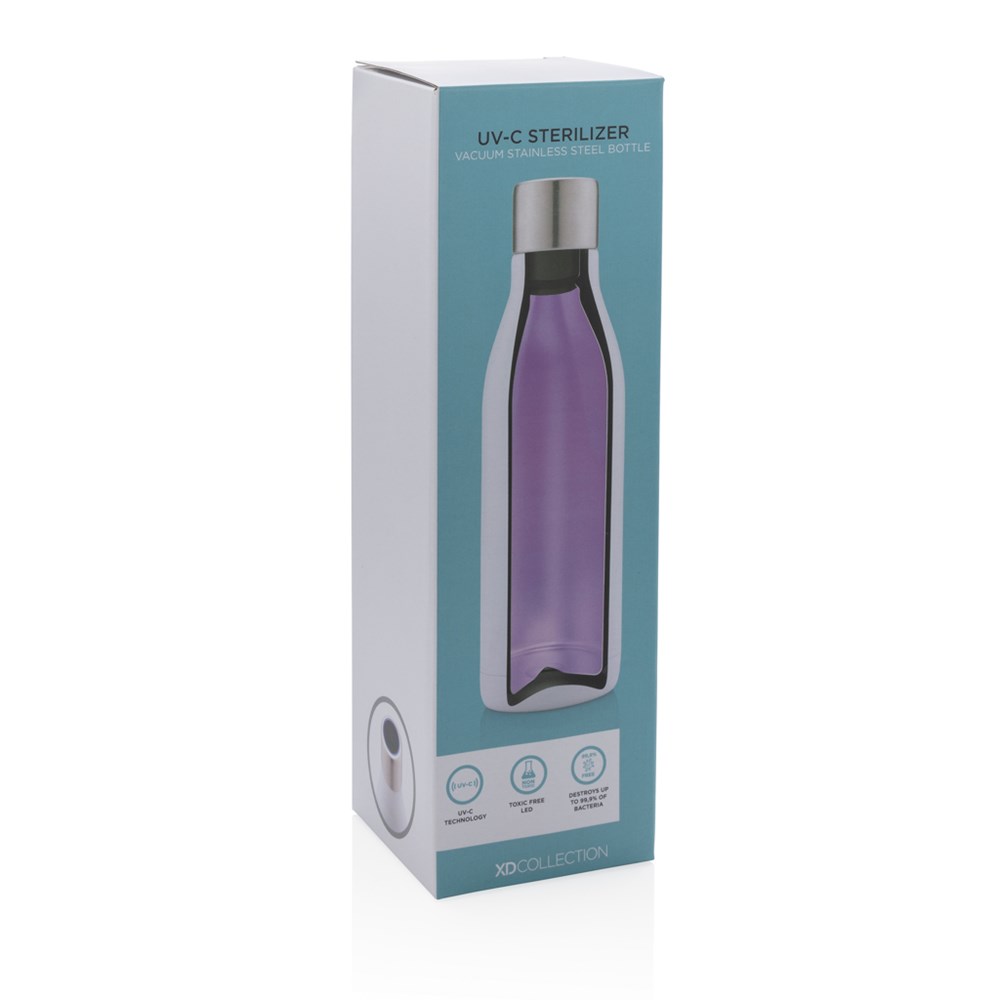 Vakuum Stainless Steel Flasche mit UV-C Sterilisator