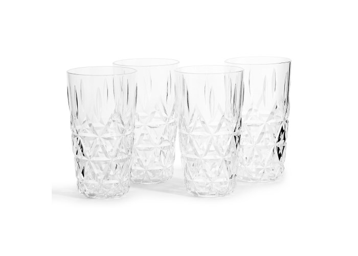 Sagaform Acryl Picknickbecher 400ml Satz von 4