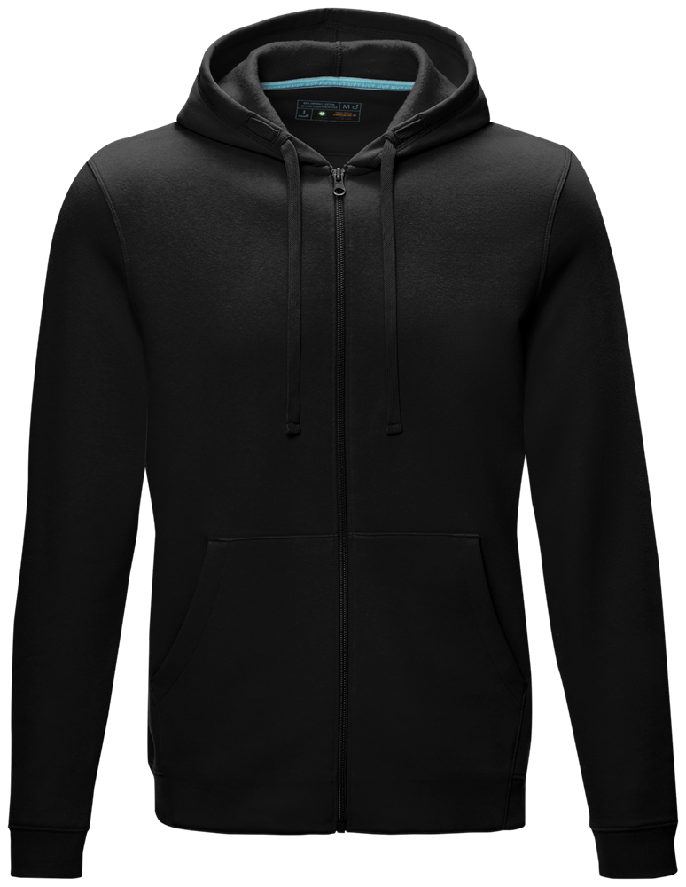 Ruby Hoodie mit durchgehendem Reißverschluss aus GOTS- und GRS-zertifiziertem Bio-Material für Herren