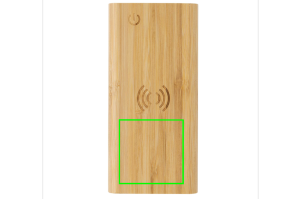 8.000mAh Bambus-Wireless-Powerbank