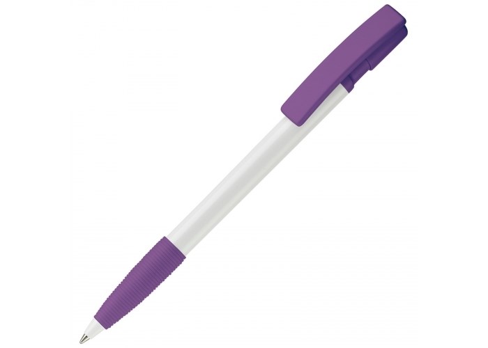 Kugelschreiber Nash Hardcolour mit Gummigriff
