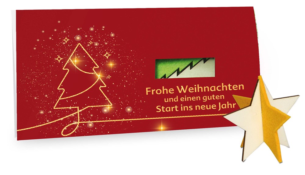 Steckfiguren-Karte Filz - Standard