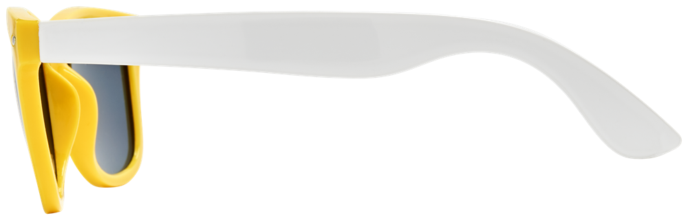 Sun Ray Sonnenbrille mit weißen Bügeln