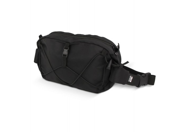 Umhängetasche aus R-PET mit Kordelzug