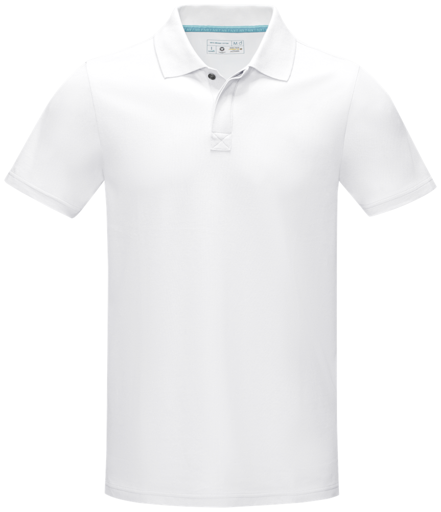 Graphite Poloshirt aus GOTS-zertifizierter Bio-Baumwolle für Herren