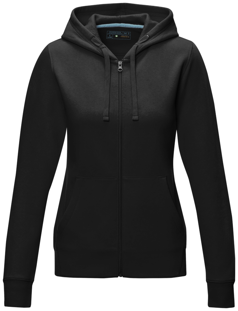 Ruby Hoodie mit durchgehendem Reißverschluss aus GOTS- und GRS-zertifiziertem Bio-Material für Damen