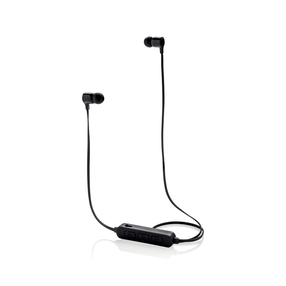 Wireless Ohrhörer mit leuchtendem Logo