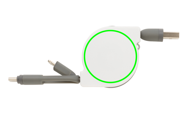 3-in-1 ausziehbares Kabel