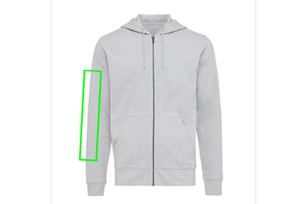 Iqoniq Abisko Zip-Kapuzenpullover aus recycelter Baumwolle