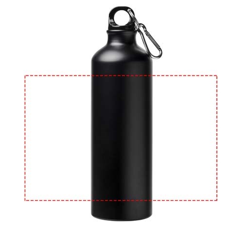 Pacific 770 ml matte Sportflasche mit Karabinerhaken